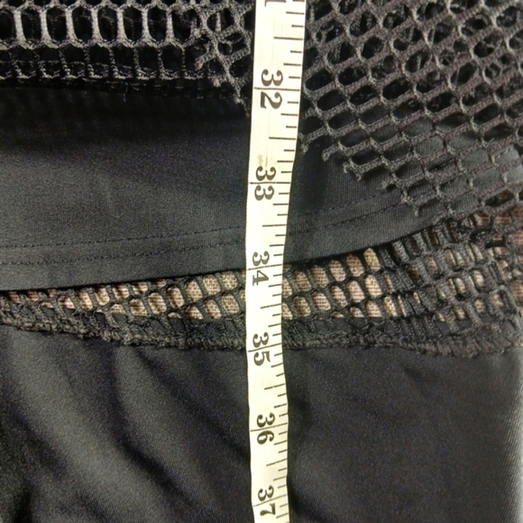 COPY - Whimsigoth midi length netted two layered black dress women's size large - Picture 14 of 16